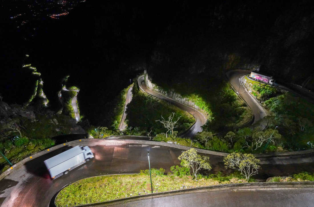 Serra do Rio do Rastro inaugura novo sistema de iluminação