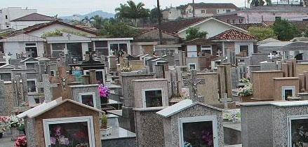 São Ludgero sofre roubo em cemitério