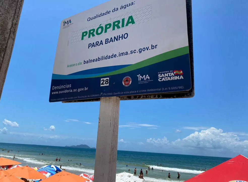 Litoral mantém praias próprias para banho