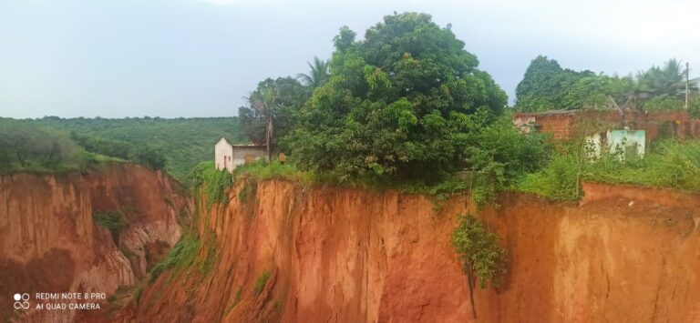 Cidade do Maranhão ameaçada de sumir