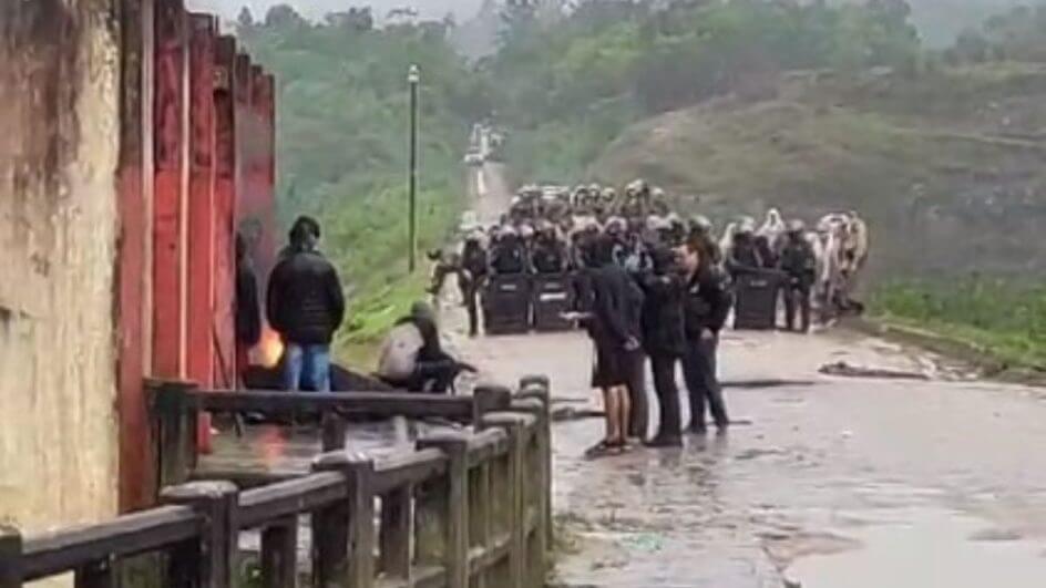 Abertura de Barragem exige ação policial