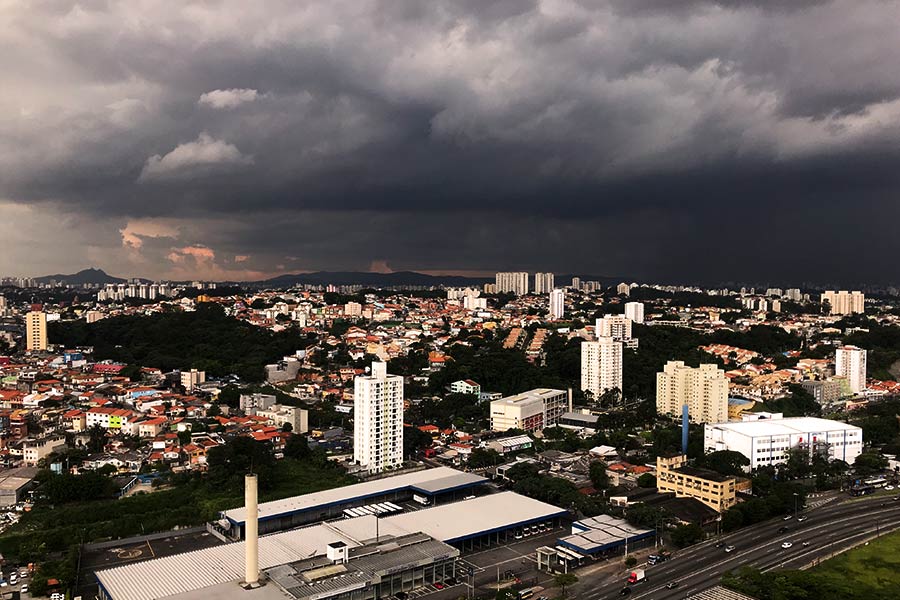 Temporal assusta na Grande São Paulo